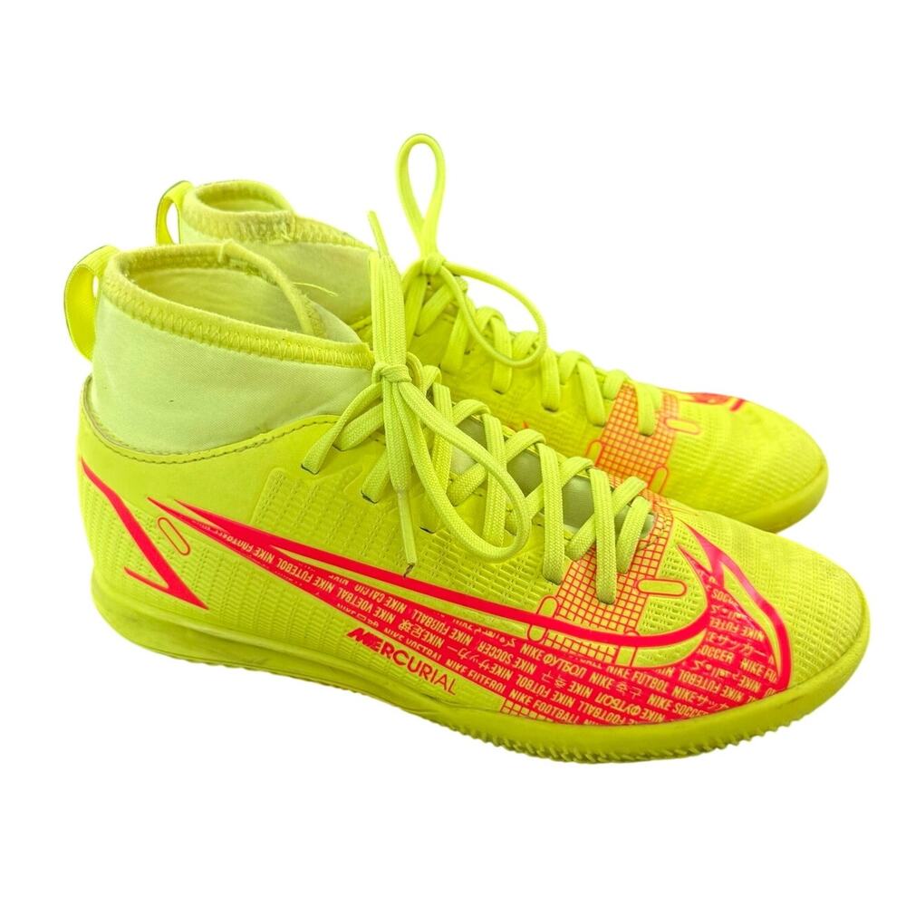 Nike Kids Mercurial Superfly Motivation Pack Soccer Shoes Indoor Turf Cleats 2.5